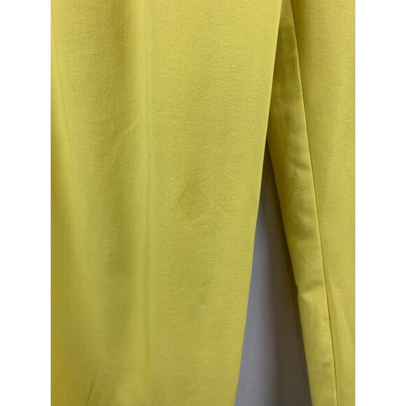 Tanya Taylor Womens Yellow Tailored Pants Size 6 - Picture 3 of 8